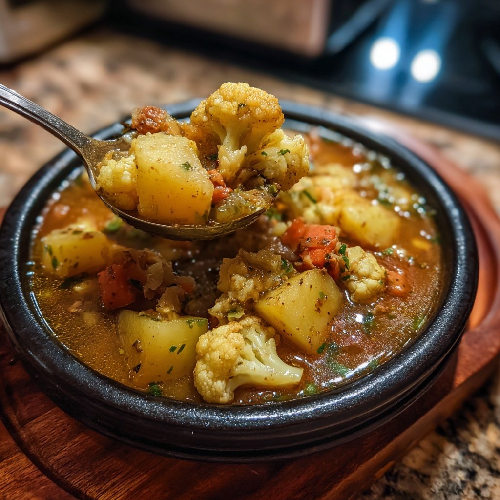 Blumenkohl Kartoffel Eintopf Herzhaft