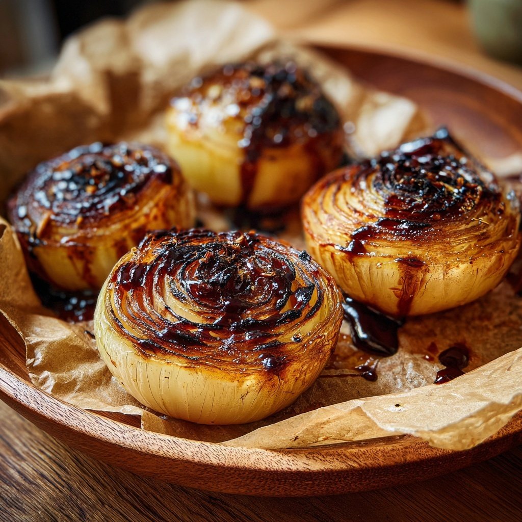 Gegrillte Zwiebeln Süß