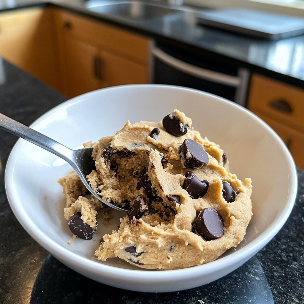 Cookie Dough ohne Zucker