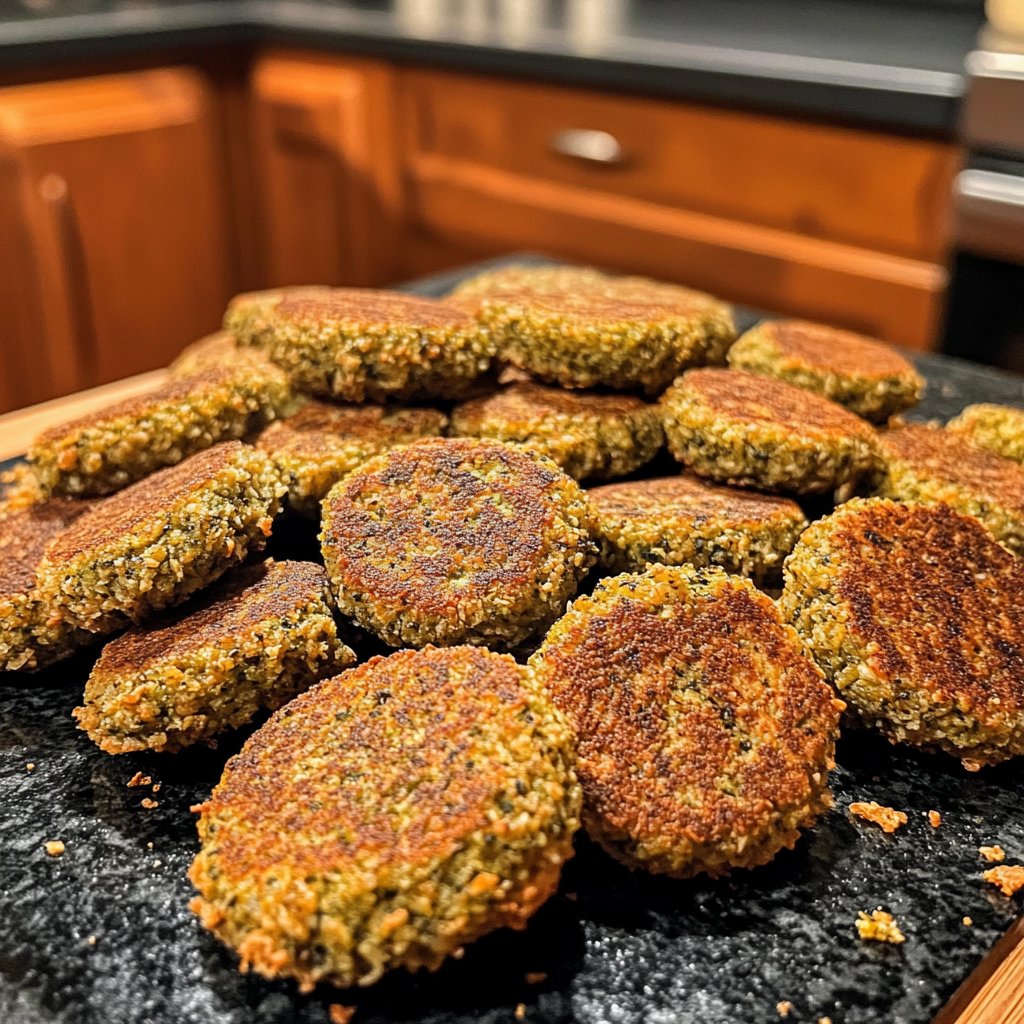 Falafel in der Pfanne