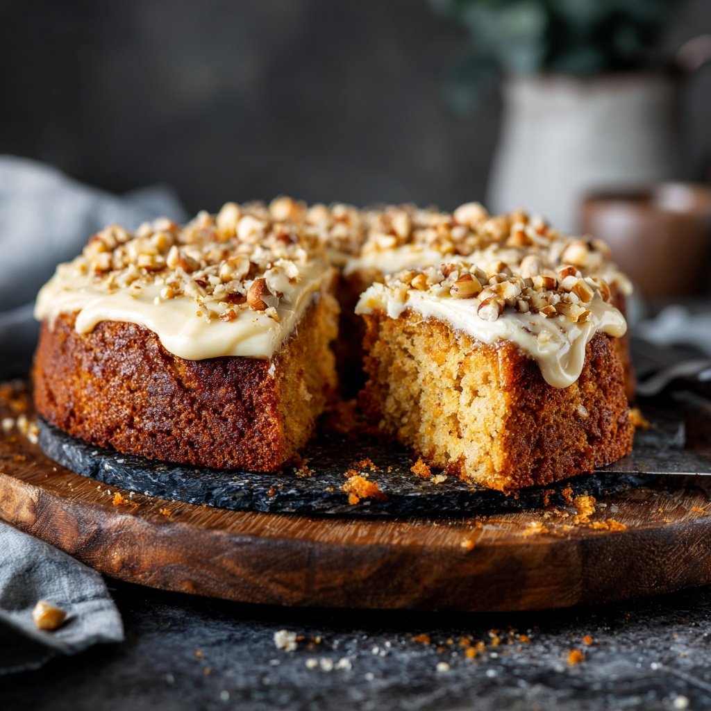 Karottenkuchen Mit Haselnuss