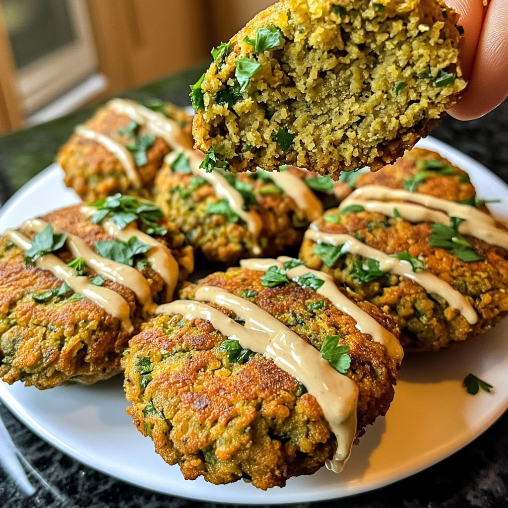 Falafel mit Tahini-Sauce