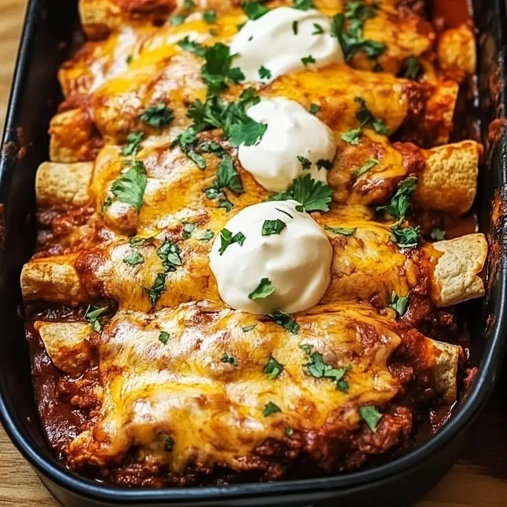 Hühnchen-Enchiladas