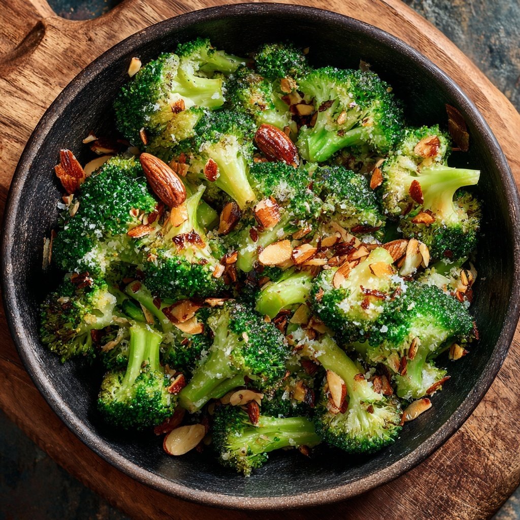 Brokkoli Mandel Pfanne