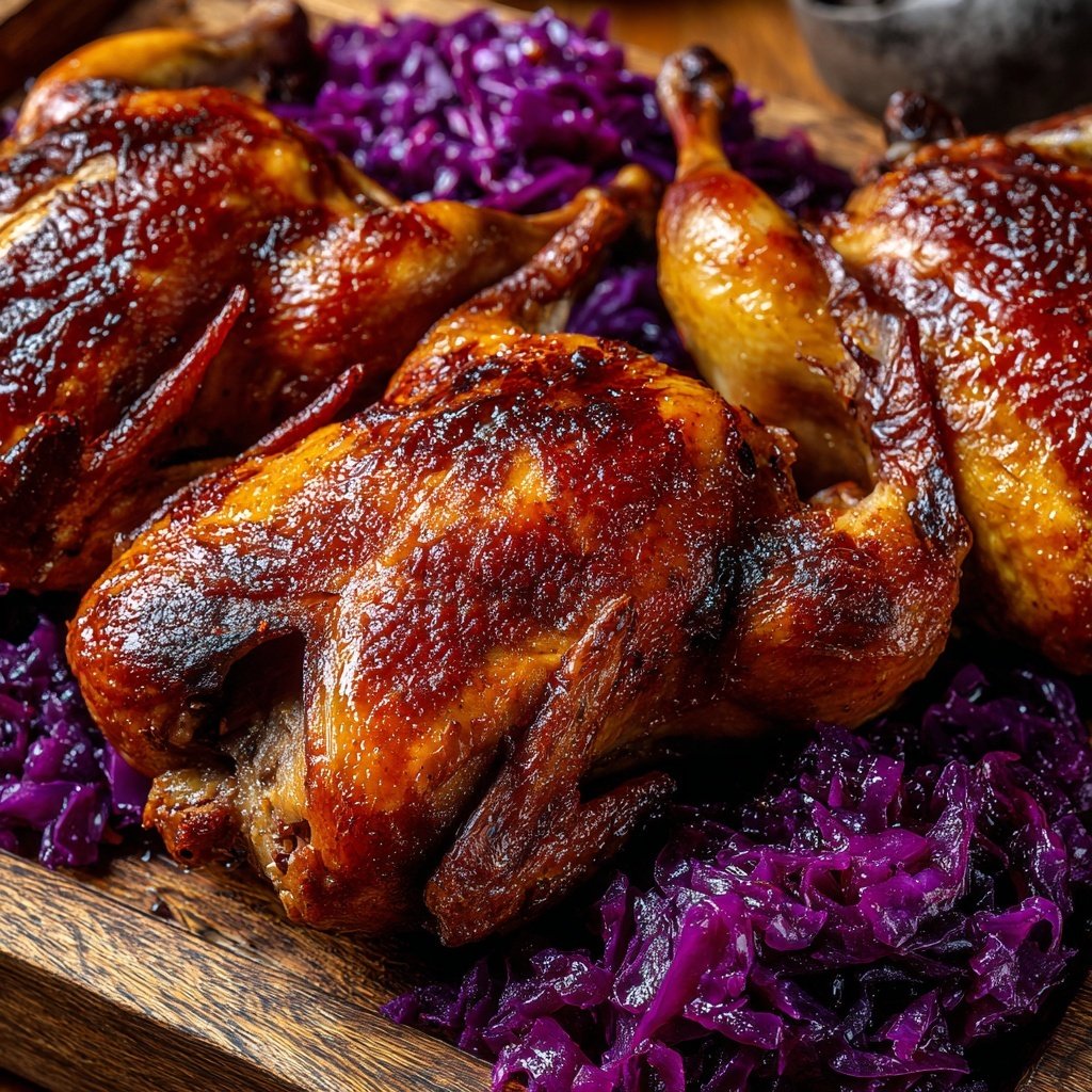 Saisonal & Festlich Weihnachtsgans mit Rotkohl